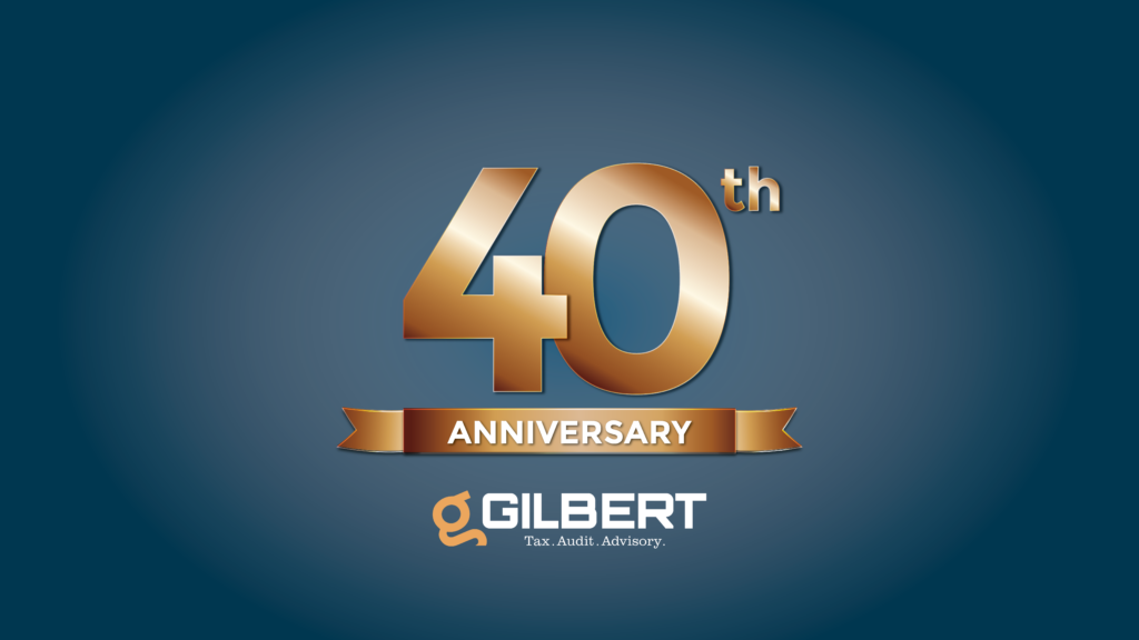 Gilbert Celebrates 40 Years in Business!